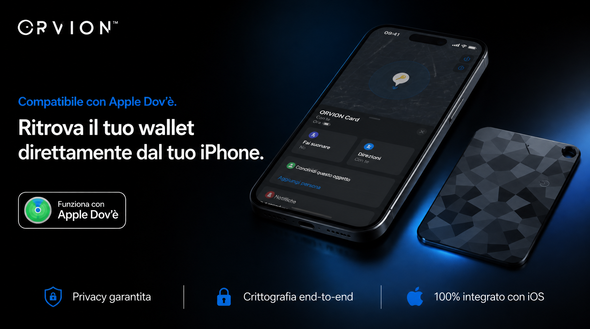 ORVION™ Smart Tracking Card