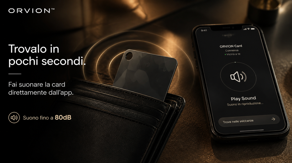 ORVION™ Smart Tracking Card